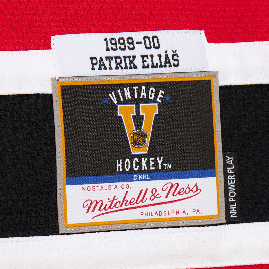 Mens Mitchell & Ness NHL DARK JERSEY DEVILS 1999 PATRIK ELIAS