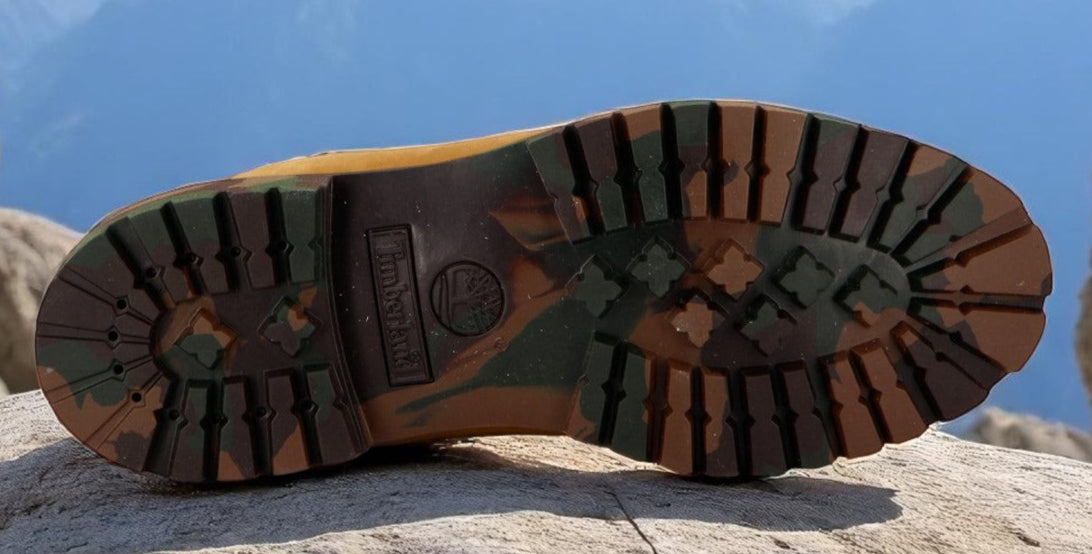 [TB06717B231] Mens Timberland 6IN PREMIUM BOOT WHEAT CAMO (WIDE)