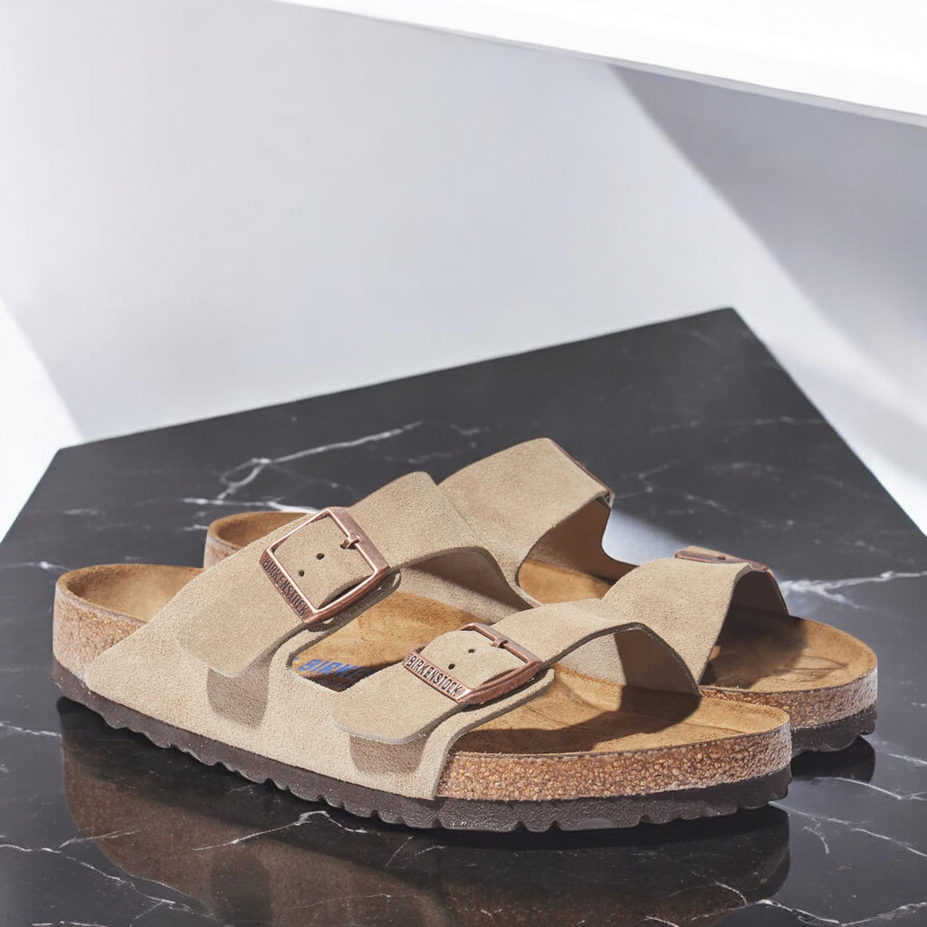 [0951301] Womens Birkenstock ARIZONA SOFT FOOTBED SUEDE (REGULAR WIDTH)