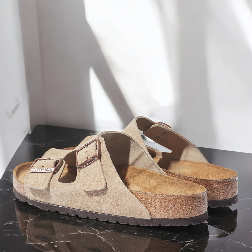 [0951301] Womens Birkenstock ARIZONA SOFT FOOTBED SUEDE (REGULAR WIDTH)