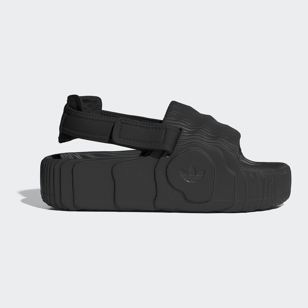 [IE5649] WOMENS ADIDAS ADILETTE 22 XLG SLIDE 'TRIPLE BLACK' 1