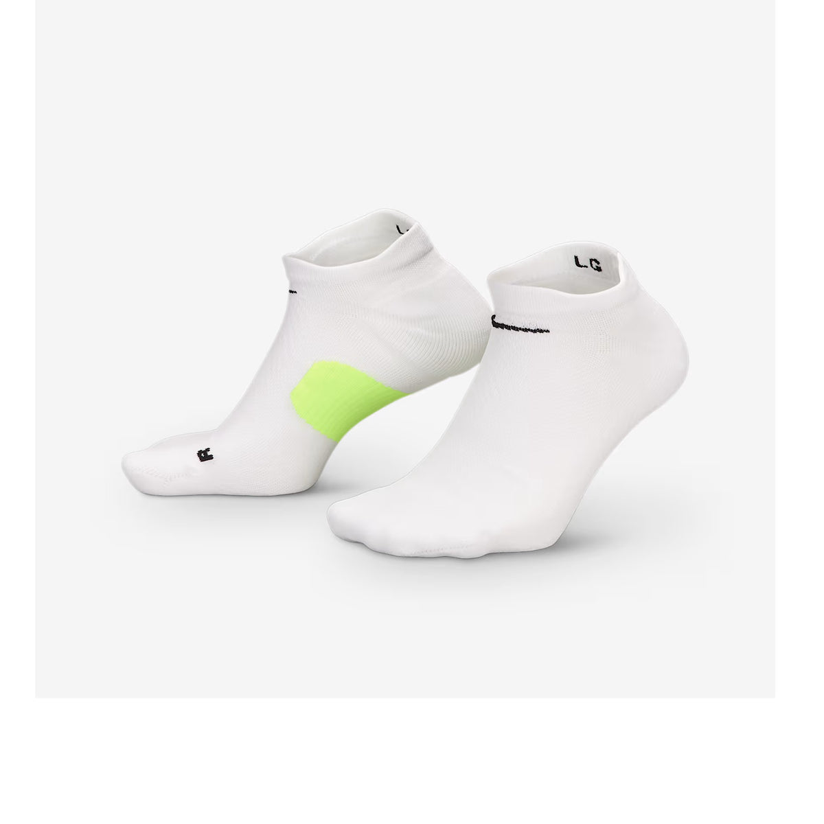 [HV6937-100] MENS NIKE FAST MIDWEIGHT NO SHOW SOCK 1 PAIR 1