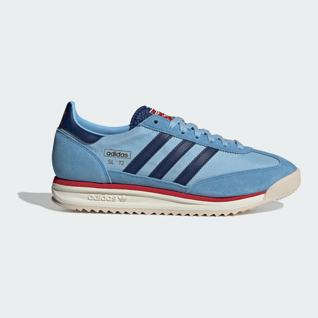 [IG4649] MENS ADIDAS SL72 RS 'LIGHT BLUE SCARLET' 1