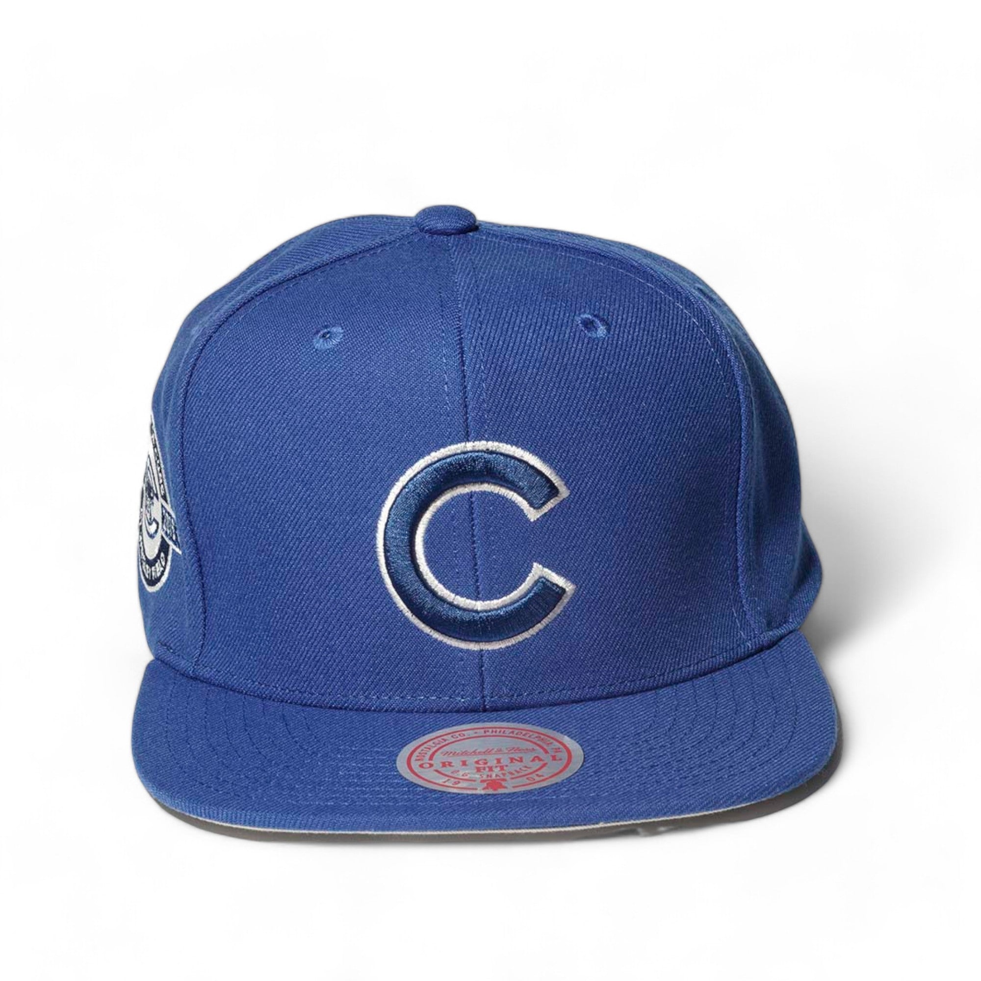 MENS MITCHELL & NESS MLB BACK TO BASICS SNAPBACK CUBS - BLUE