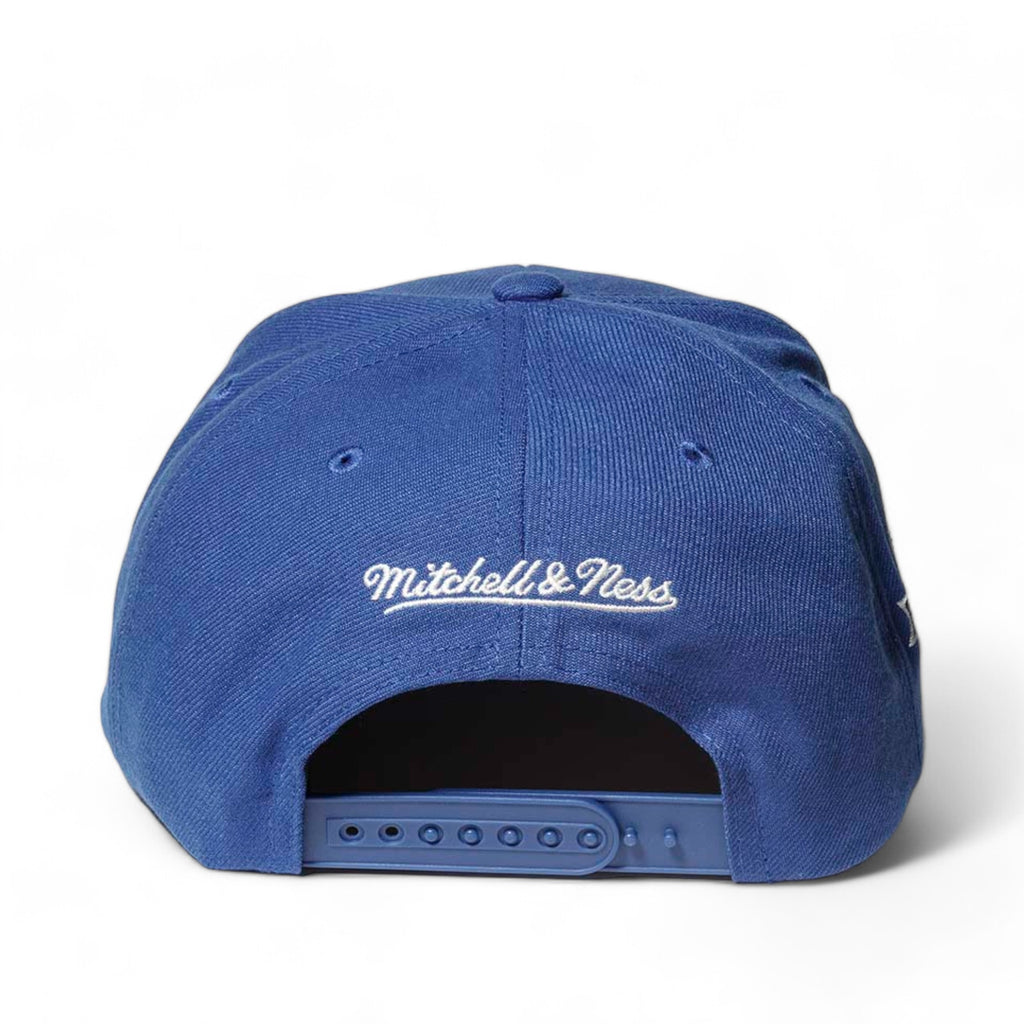 MENS MITCHELL & NESS MLB BACK TO BASICS SNAPBACK CUBS - BLUE