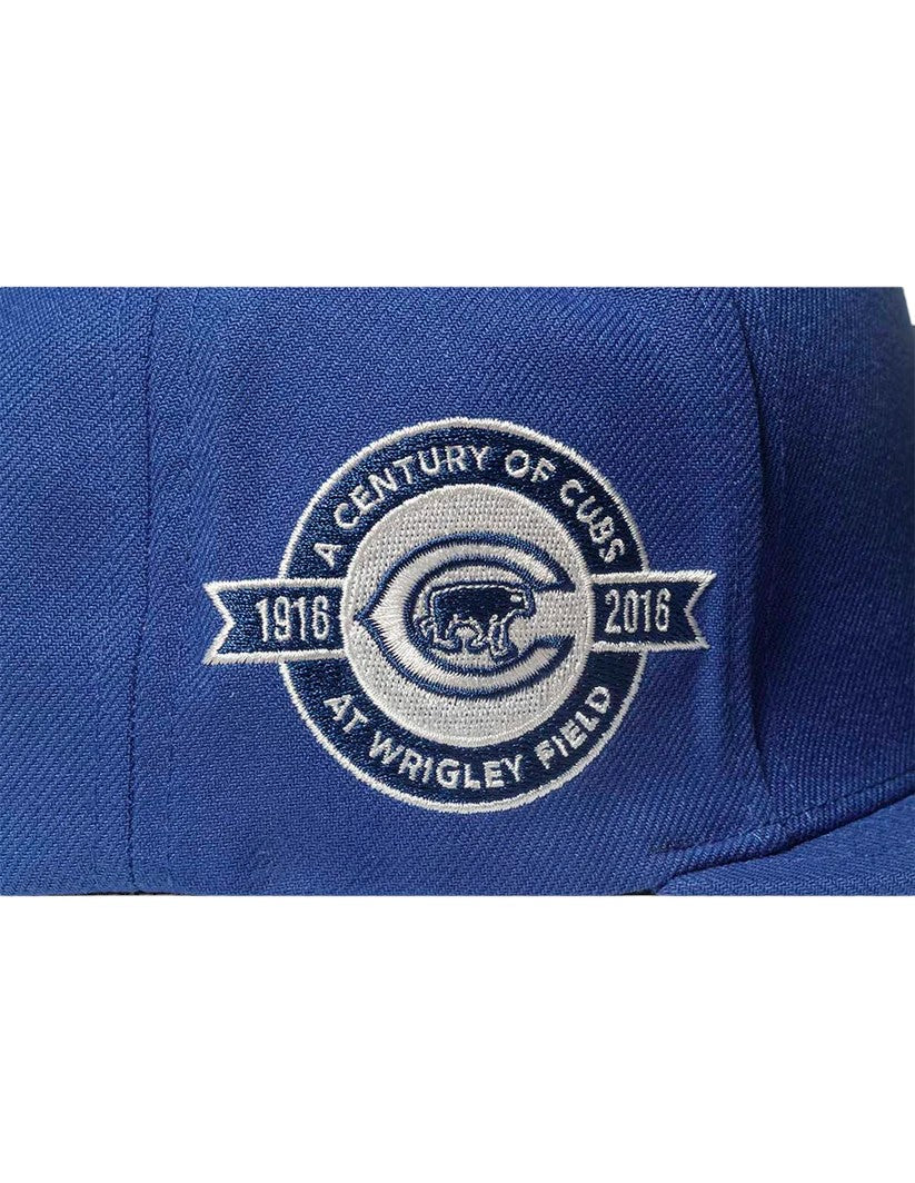 MENS MITCHELL & NESS MLB BACK TO BASICS SNAPBACK CUBS - BLUE
