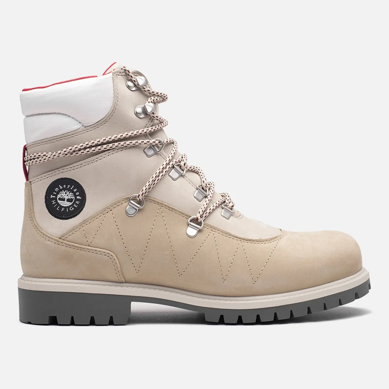 [TB0A5T3Q257] MENS TIMBERLAND X TOMMY HILFIGER REIMAGINED 6" BOOTS 'MEDIUM BEIGE'