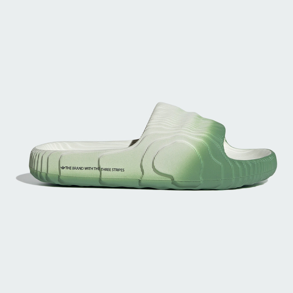 [IF3674] MENS ADIDAS ADILETTE 22 SLIDE 'IVORY PRELOVED GREEN' 1