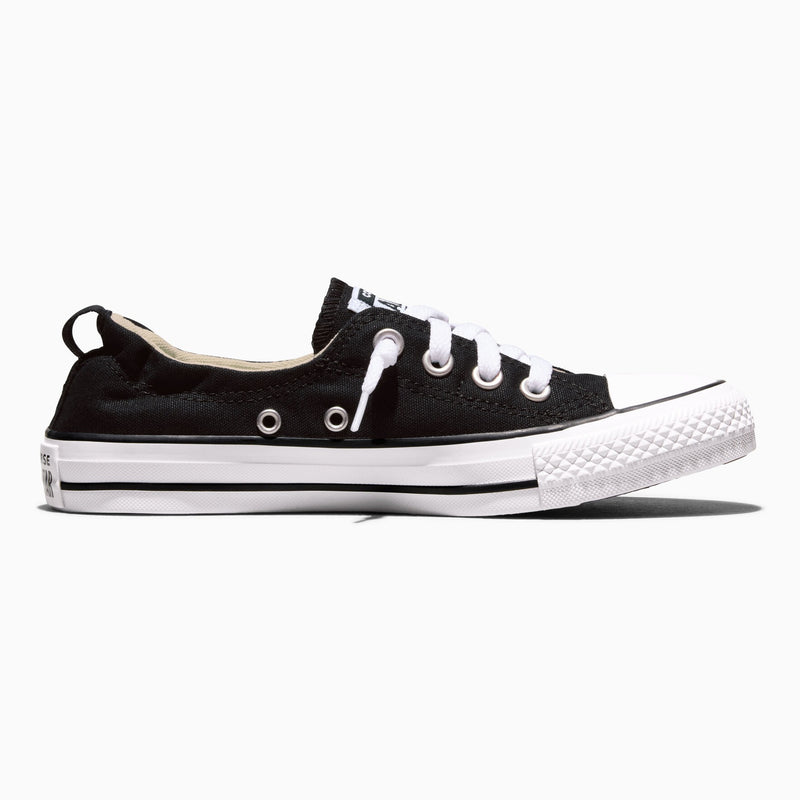 [537081F] WOMENS CONVERSE CHUCK TAYLOR ALL STAR SHORELINE SLIP 'BLACK' (W)