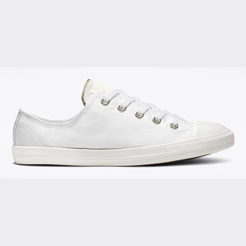 [564309F] WOMENS CONVERSE CHUCK TAYLOR ALL STAR DAINTY OX 'EGRET' - A_107X1