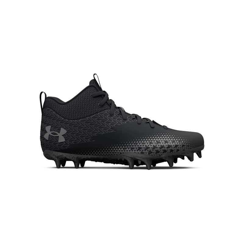 [3026979-001] GRADE SCHOOL UNDER ARMOUR SPOTLIGHT SELECT 3 MC 'BLACK METALLIC SILVER' - DEFAULT