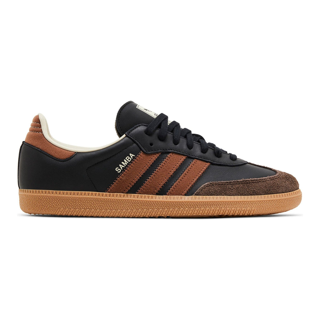 [IE9123] MENS ADIDAS SAMBA OG 'BLACK PRELOVED BROWN' 1