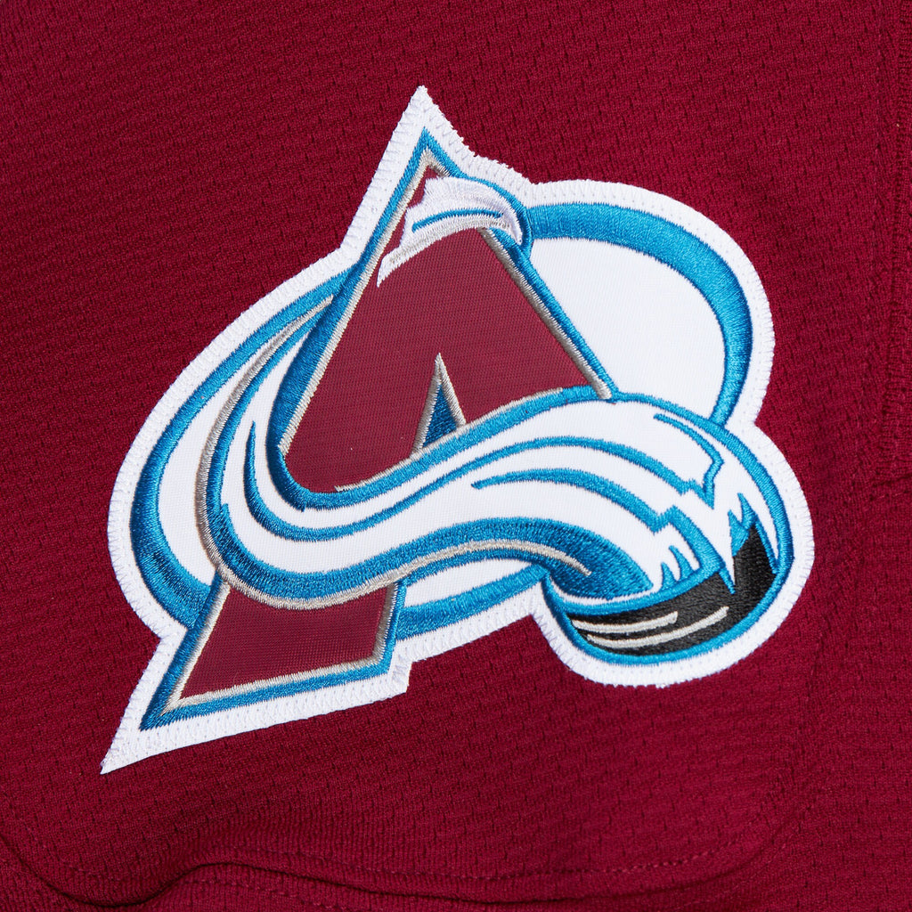 Mens Mitchell & Ness NHL DARK ALTERNATE JERSEY AVALANCHE 2001 PETER FORSBERG
