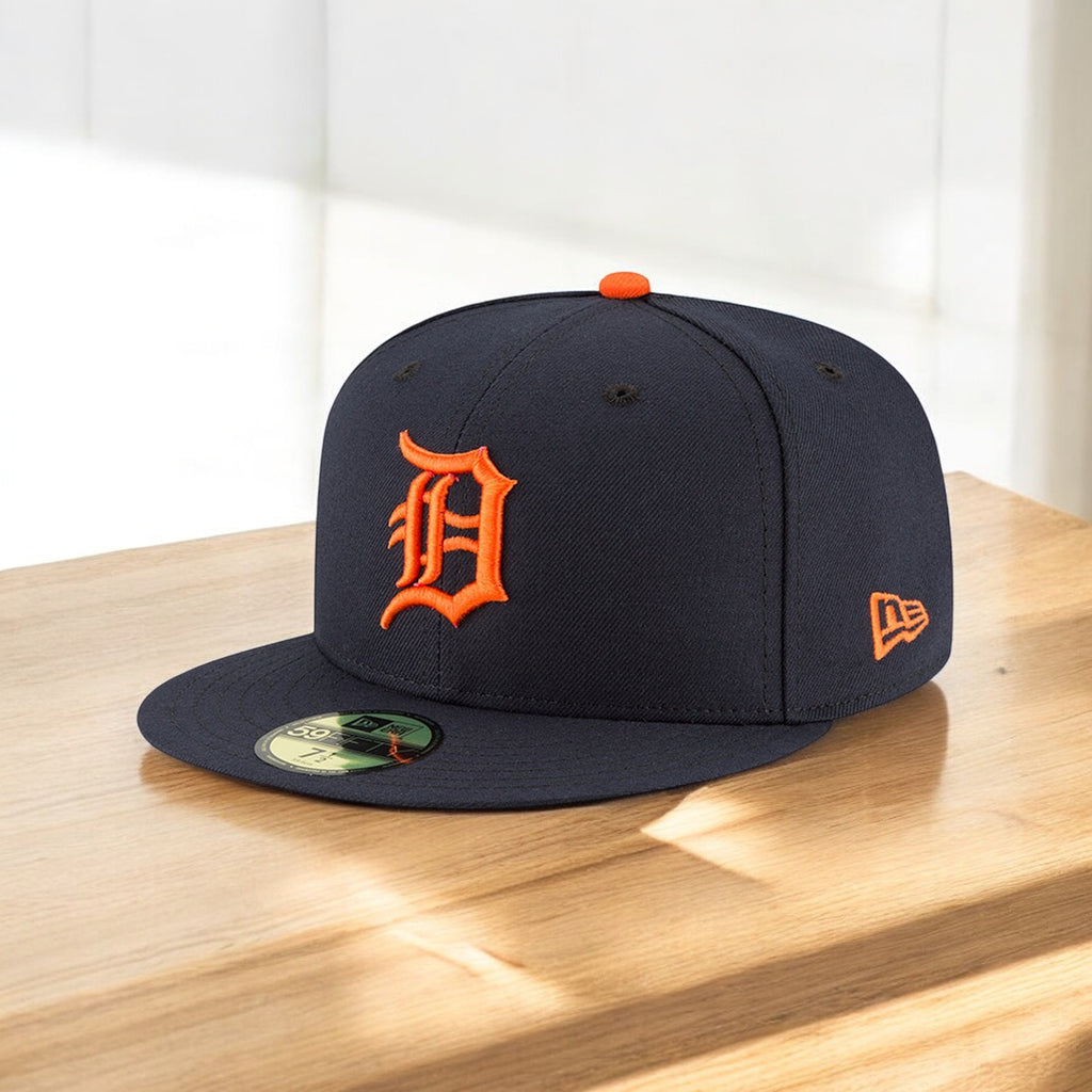 [70417641] Mens New Era MLB Authentic On-Field 59Fifty Fitted Cap Detroit Tigers 2018 Away