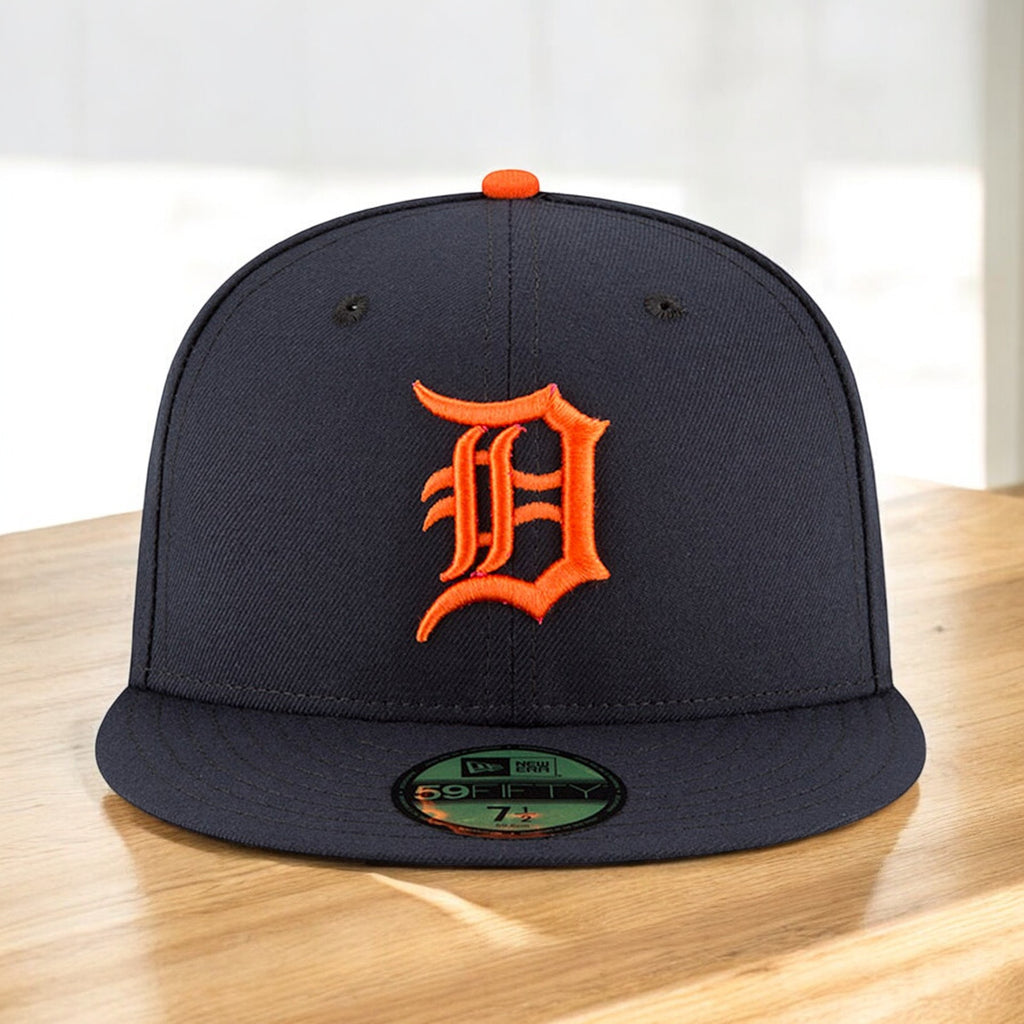 [70417641] Mens New Era MLB Authentic On-Field 59Fifty Fitted Cap Detroit Tigers 2018 Away