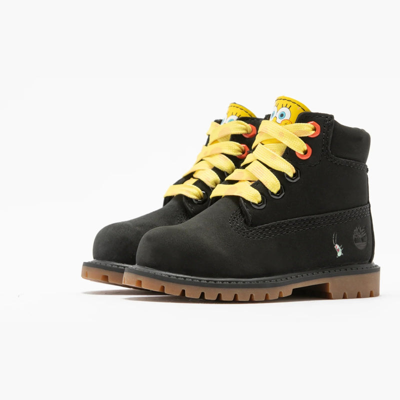 [TB0A257E001] TODDLERS TIMBERLAND X SPONGEBOB TD 6-INCH PREMIUM BOOT