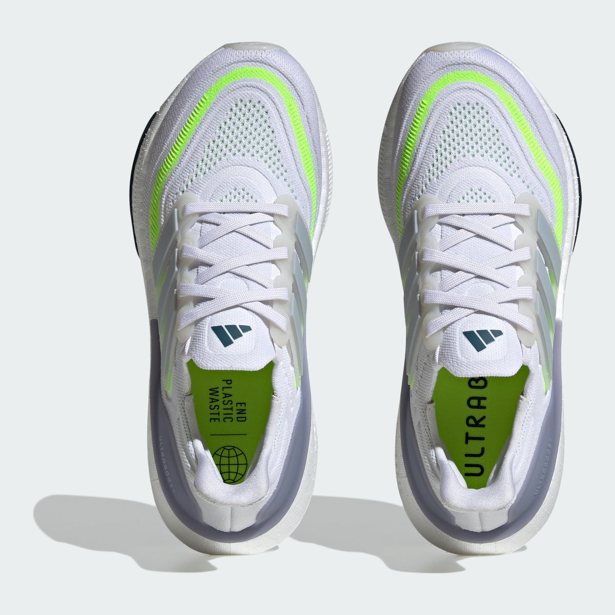 [IE1775] WOMENS ADIDAS ULTRABOOST LIGHT 'WHITE BLUE LEMON' 2