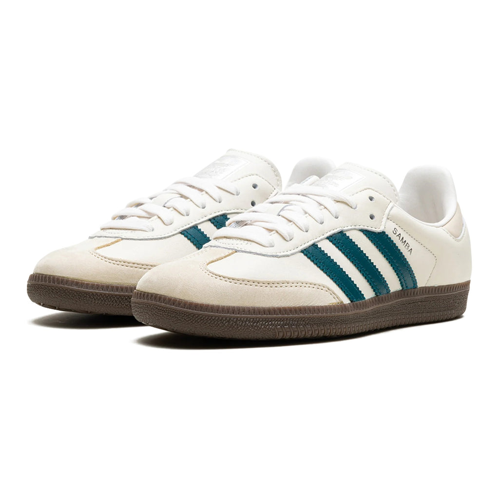[IG1963] WOMENS ADIDAS SAMBA OG 'WHITE LEGACY TEAL' 2