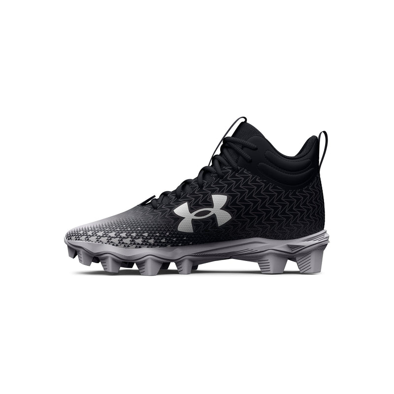 [3026344-001] GRADE SCHOOL UNDER ARMOUR SPOTLIGHT FRANCHISE 3.0 RM 'BLACK WHITE' - A