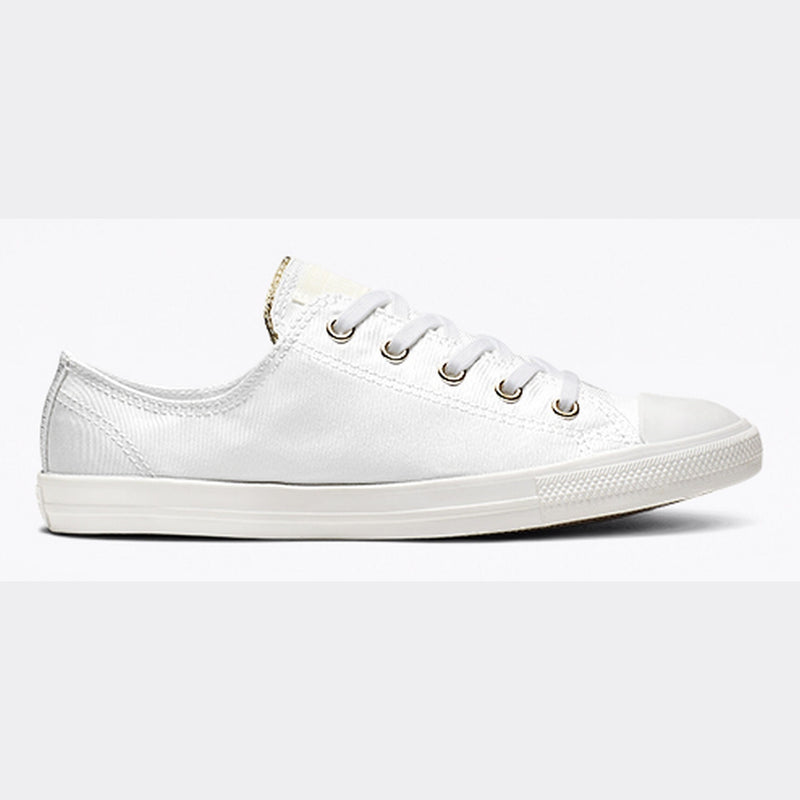 [564309F] WOMENS CONVERSE CHUCK TAYLOR ALL STAR DAINTY OX 'EGRET' - A_08X1