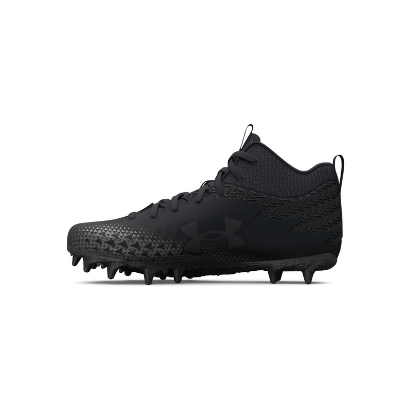 [3026979-001] GRADE SCHOOL UNDER ARMOUR SPOTLIGHT SELECT 3 MC 'BLACK METALLIC SILVER' - A