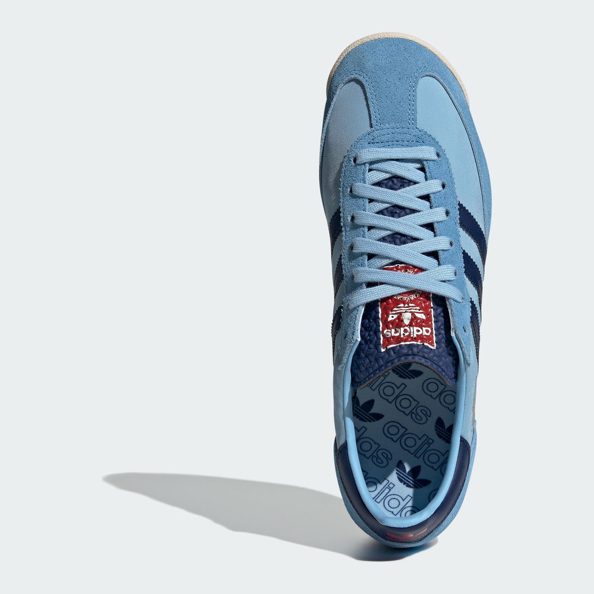 [IG4649] MENS ADIDAS SL72 RS 'LIGHT BLUE SCARLET' 2