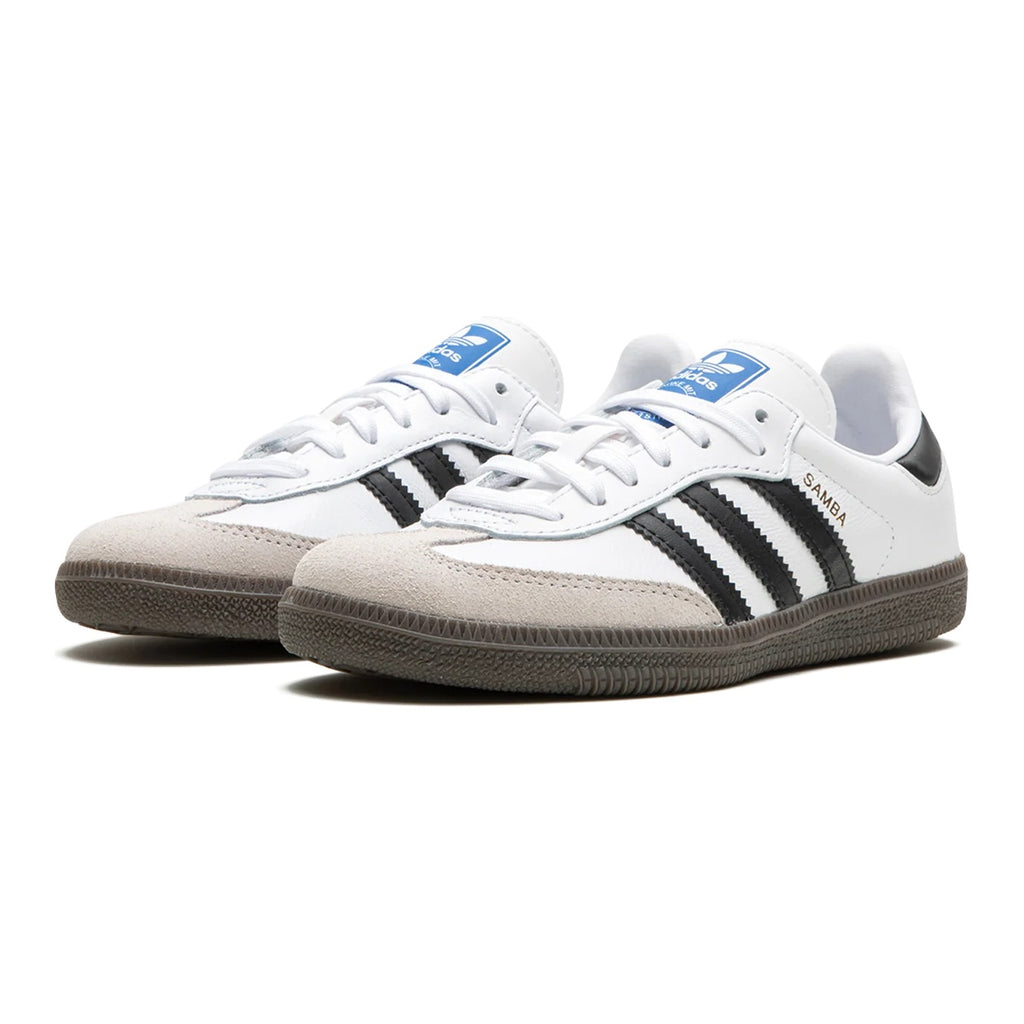 [IE3677] YOUTH ADIDAS SAMBA OG K 'WHITE BLACK GUM' 2