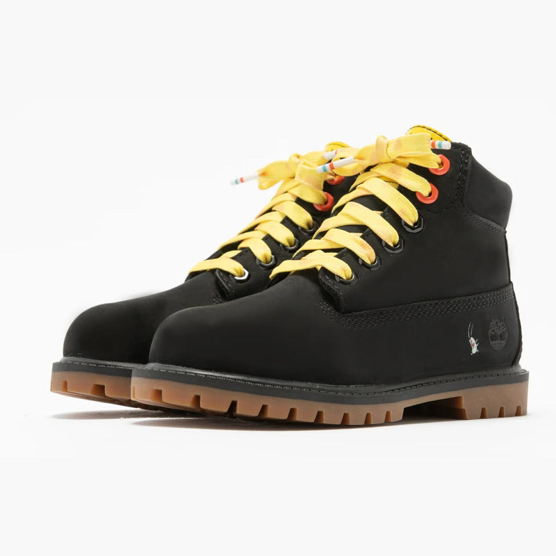 [TB0A256R001] PRESCHOOL TIMBERLAND X SPONGEBOB PS 6-INCH PREMIUM BOOT