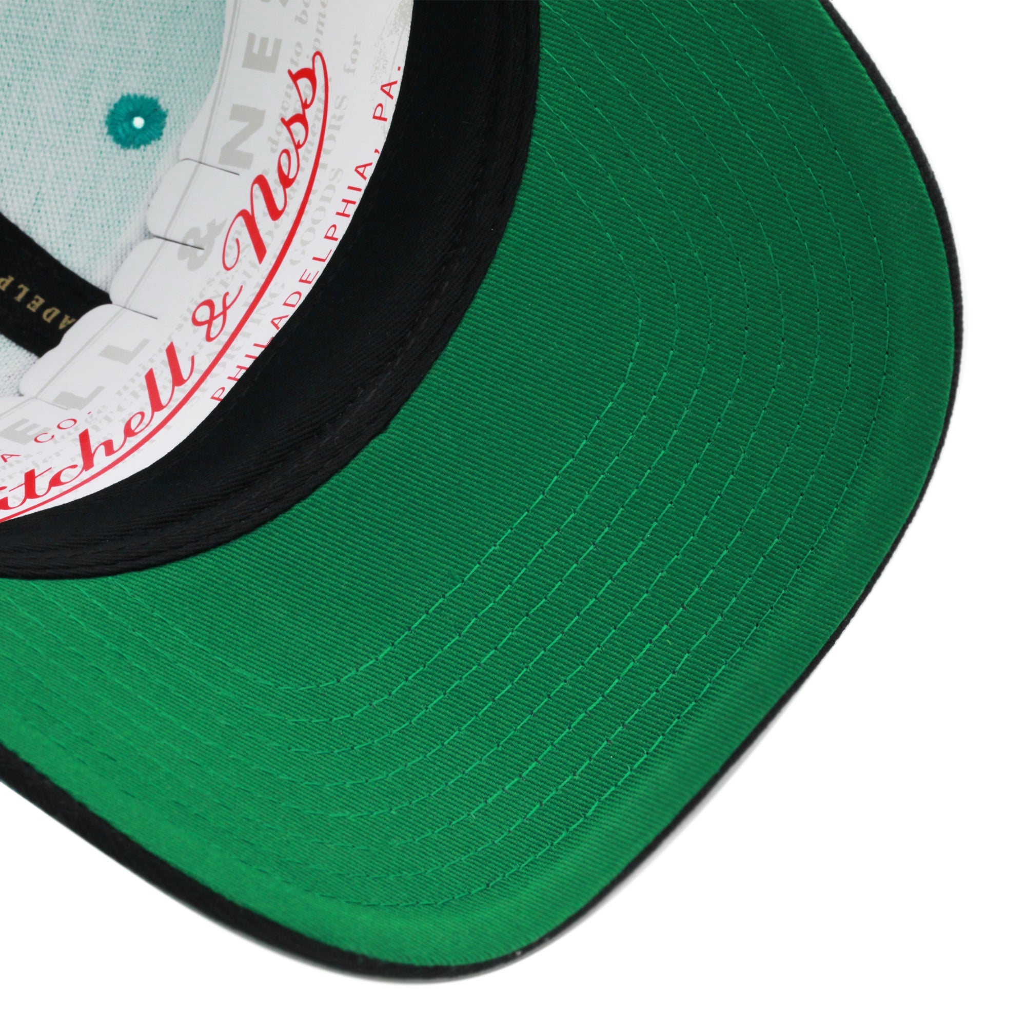 MENS MITCHELL & NESS NBA XL PRO SNAPBACK HWC SPURS - TEAL-BLACK