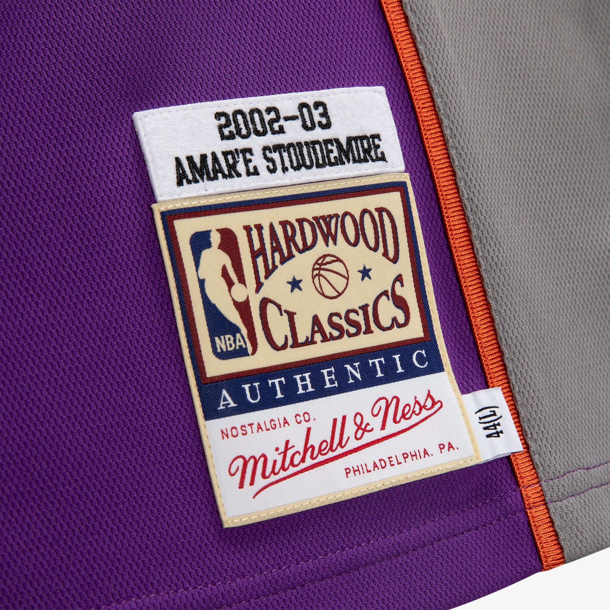 Mens Mitchell & Ness NBA AUTHENTIC JERSEY SUNS 2002 AMAR’E STOUDEMIRE