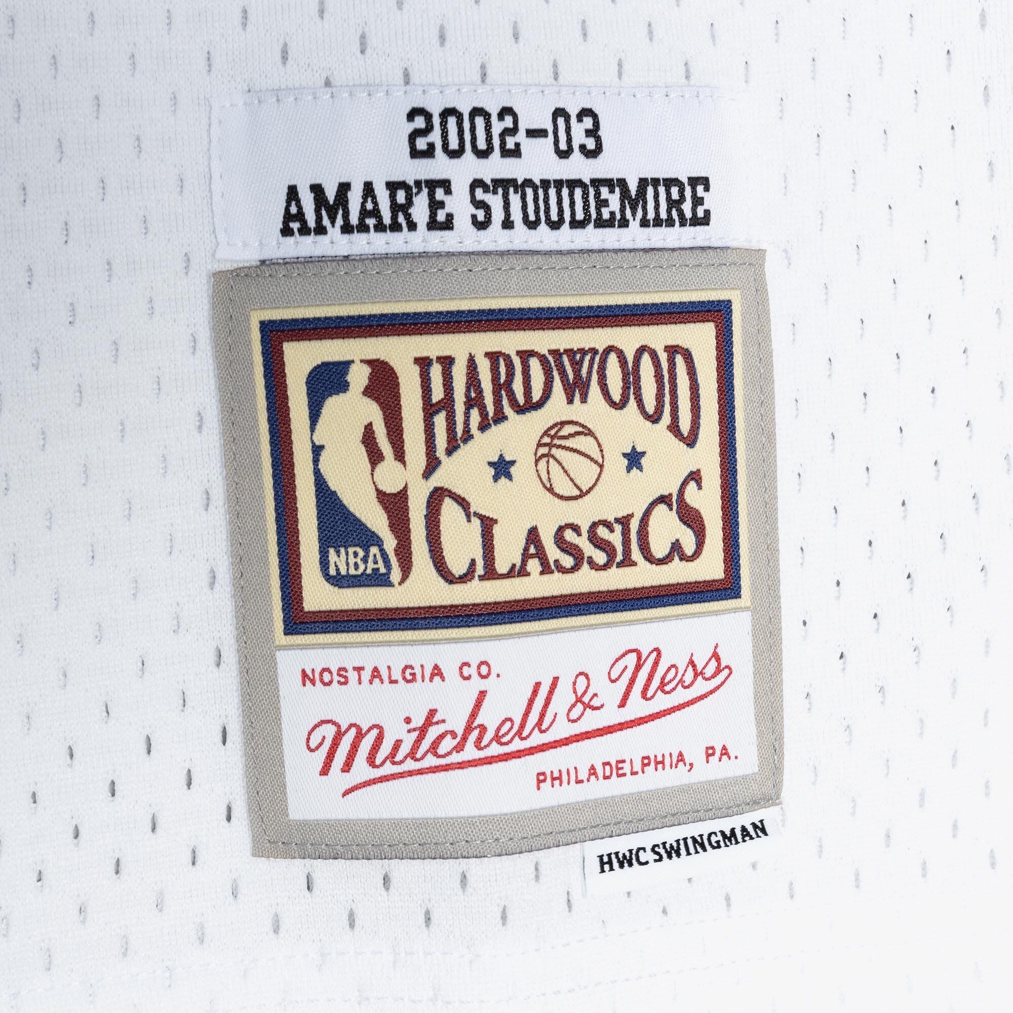 MENS MITCHELL & NESS ALTERNATE JERSEY SUNS 2002 AMAR’E STOUDEMIRE