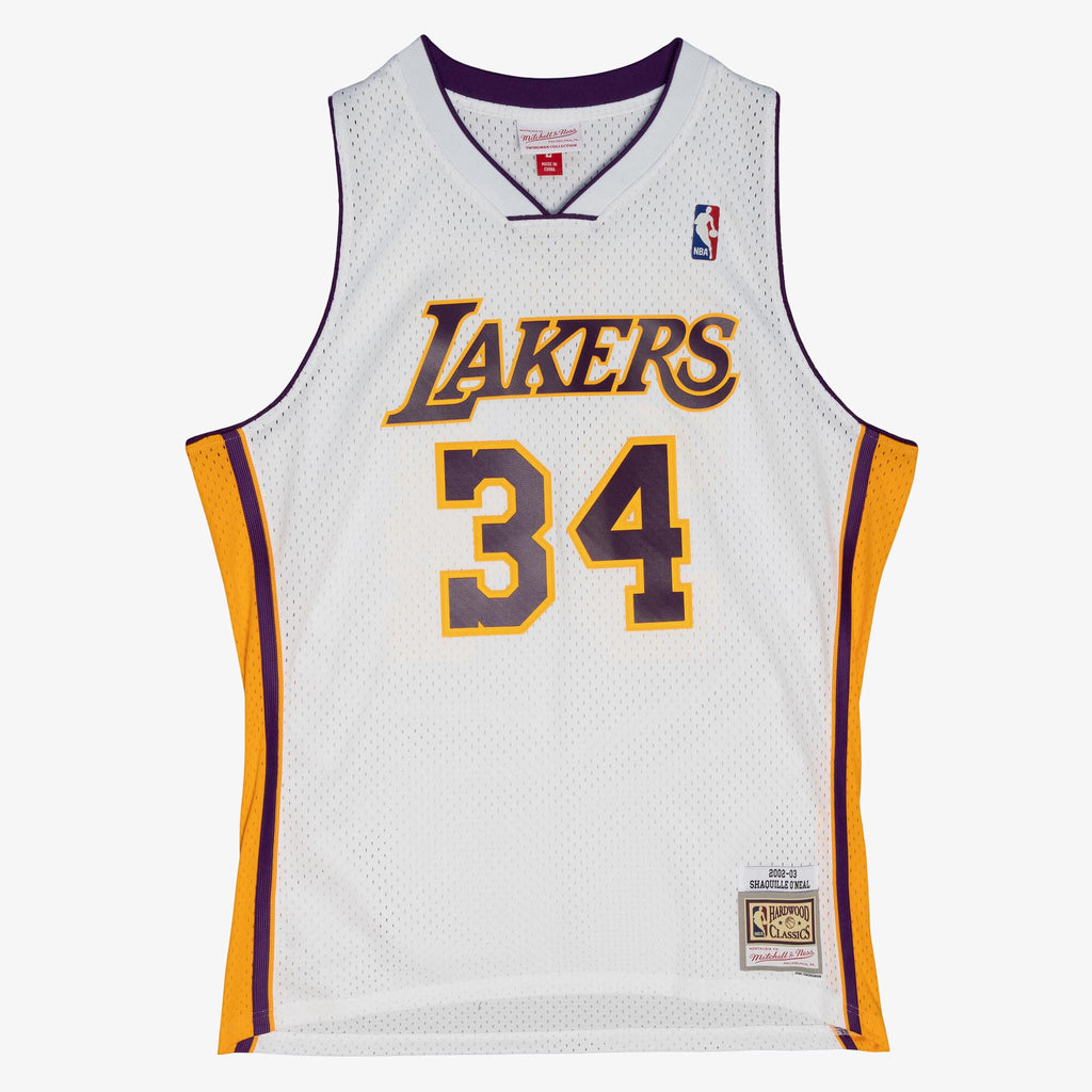 MENS MITCHELL & NESS NBA ALTERNATE JERSEY LAKERS 2002 SHAQUILLE O'NEAL