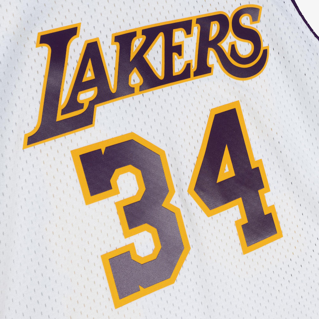 MENS MITCHELL & NESS NBA ALTERNATE JERSEY LAKERS 2002 SHAQUILLE O'NEAL