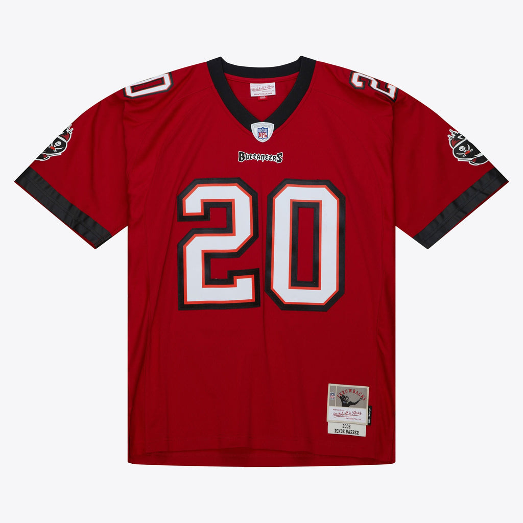 MENS MITCHELL & NESS NFL DARK JERSEY BUCCANEERS 2002 RONDE BARBER