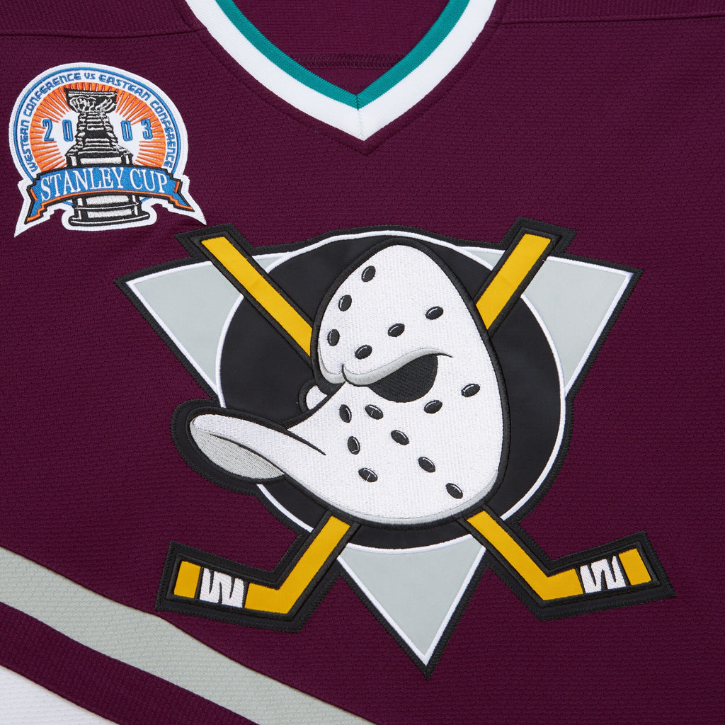 Mens Mitchell & Ness NHL DARK JERSEY DUCKS 2002 J-S GIGUERE