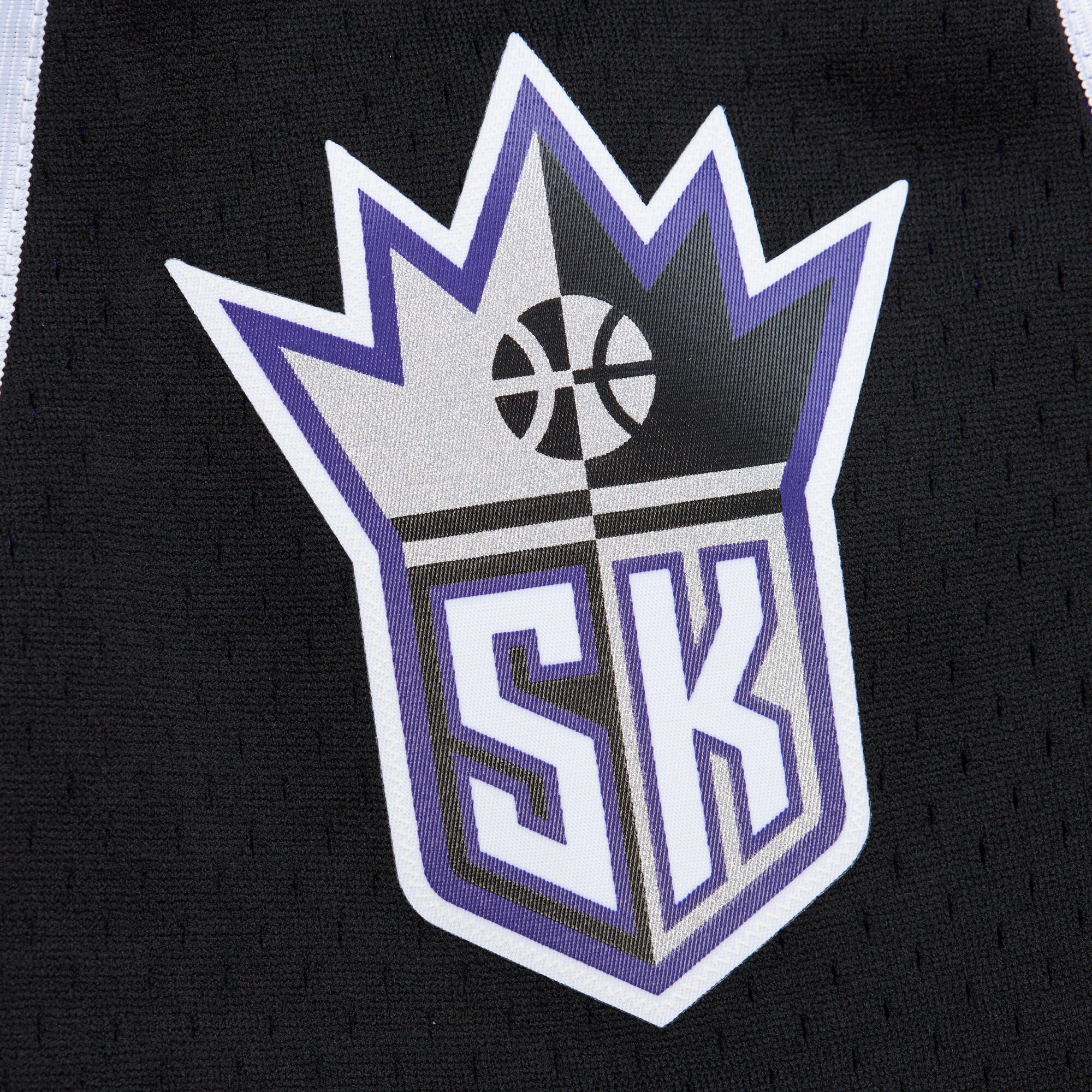 Mens Mitchell & Ness NBA DARK SHORTS KINGS 2002
