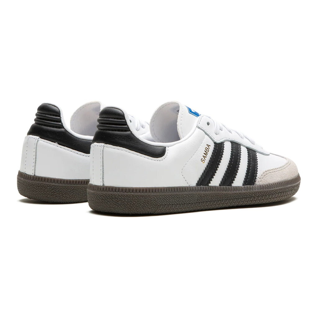 [IE3677] YOUTH ADIDAS SAMBA OG K 'WHITE BLACK GUM' 3