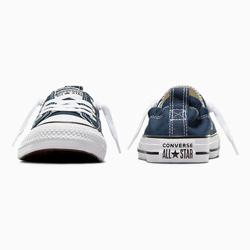 [537080F] WOMENS CONVERSE CHUCK TAYLOR ALL STAR SHORELINE LOW 'ATHLETIC NAVY' (W)