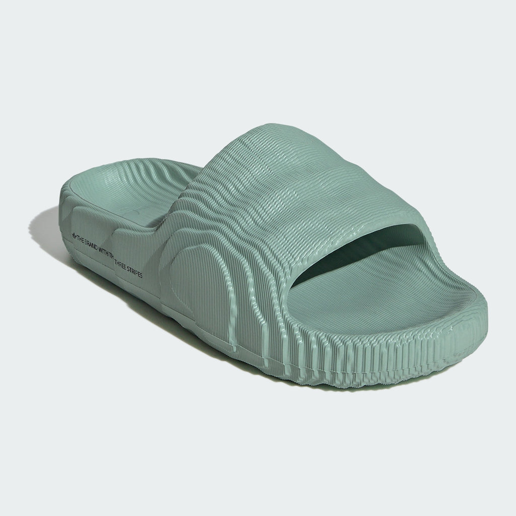 [IF9485] WOMENS ADIDAS ADILETTE 22 SLIDE 'HAZY GREEN' 4