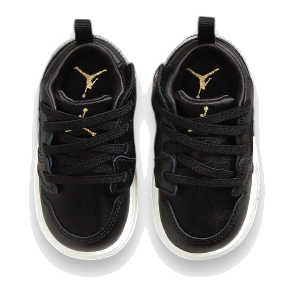 [FZ3922-001] TODDLERS AIR JORDAN RETRO 1 LOW ALT SE 'BLACK SAIL METALLIC GOLD' - 3