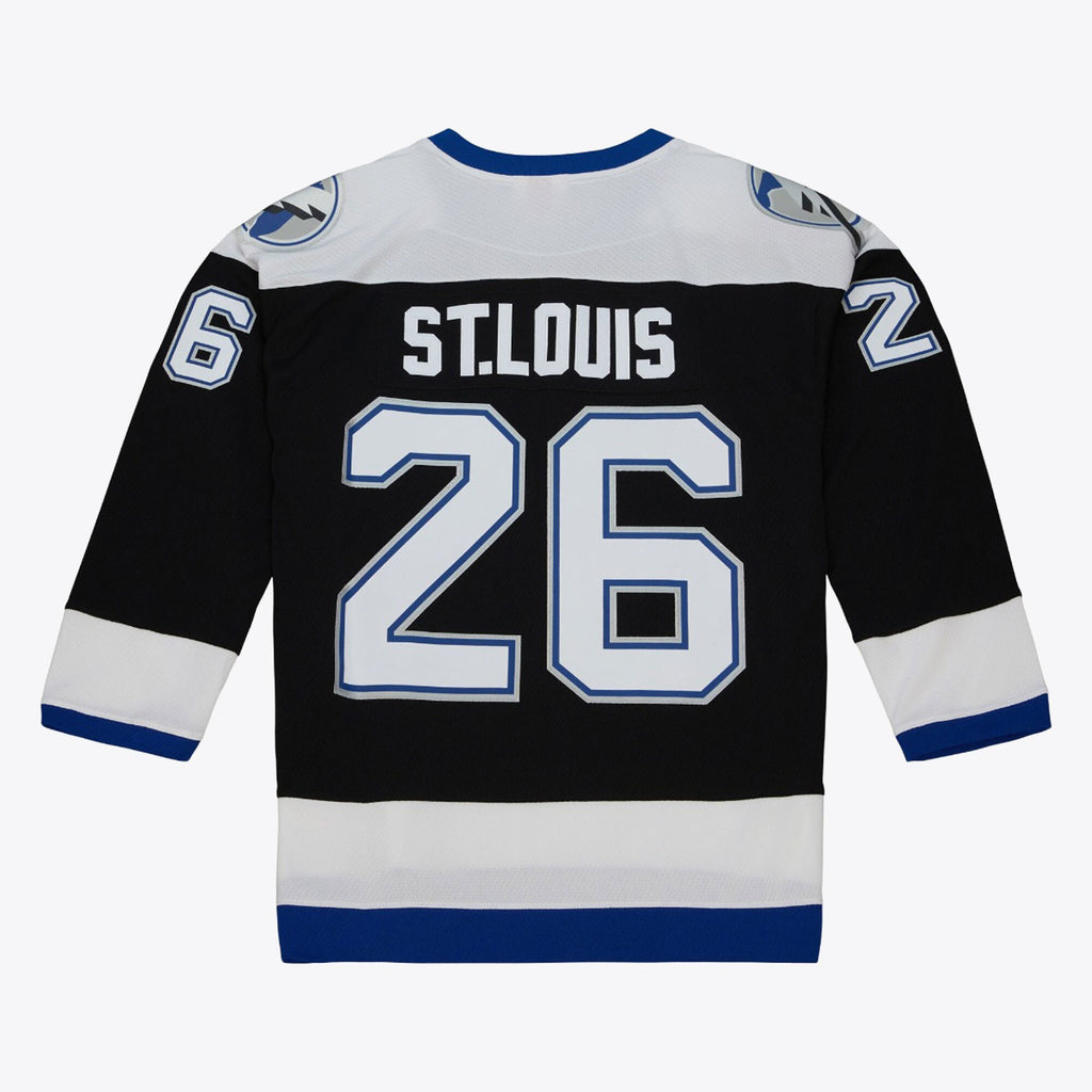 Mens Mitchell & Ness NHL DARK JERSEY LIGHTNING 2003 MARTIN ST. LOUIS