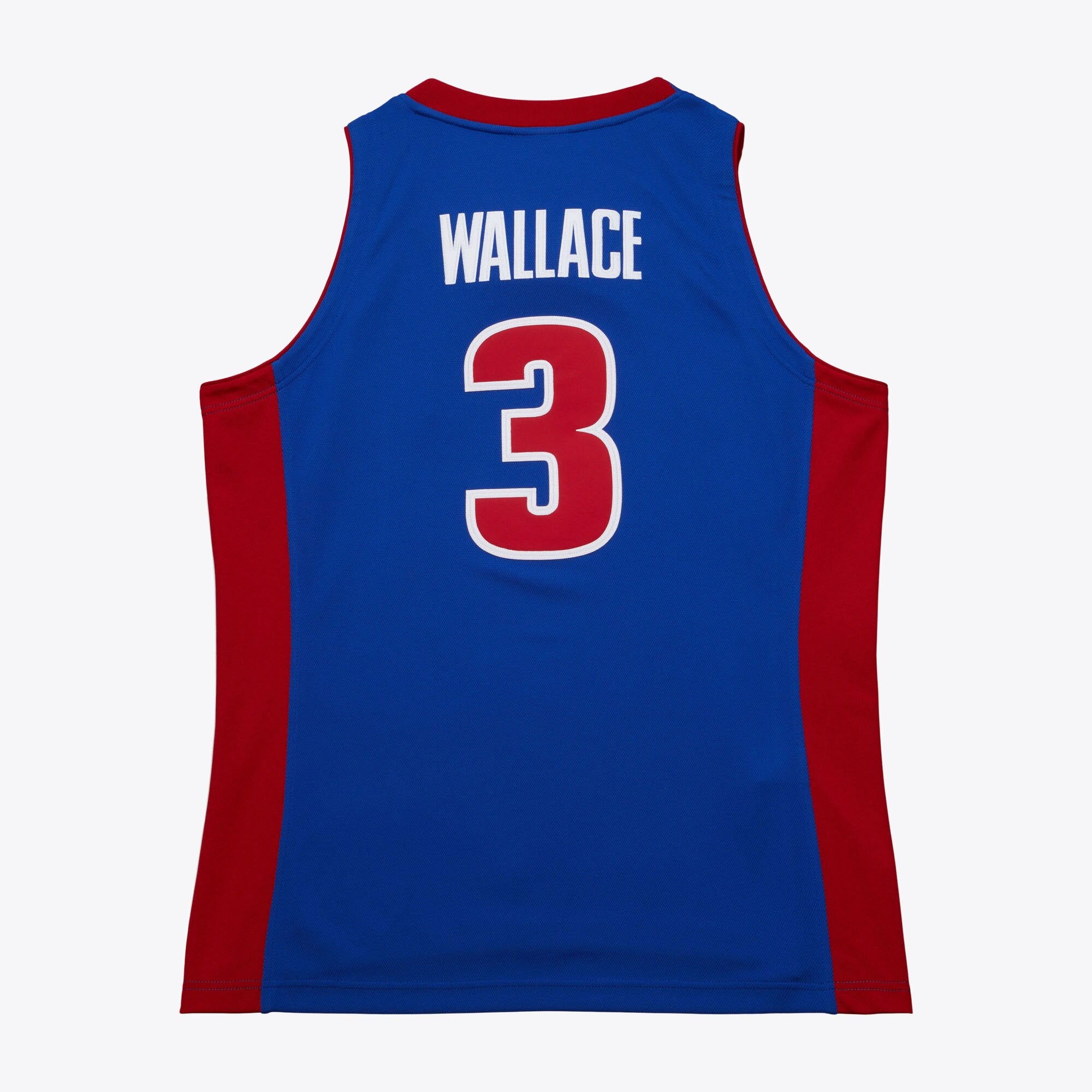 Mens Mitchell & Ness NBA DARK FINALS JERSEY PISTONS 2003 BEN WALLACE