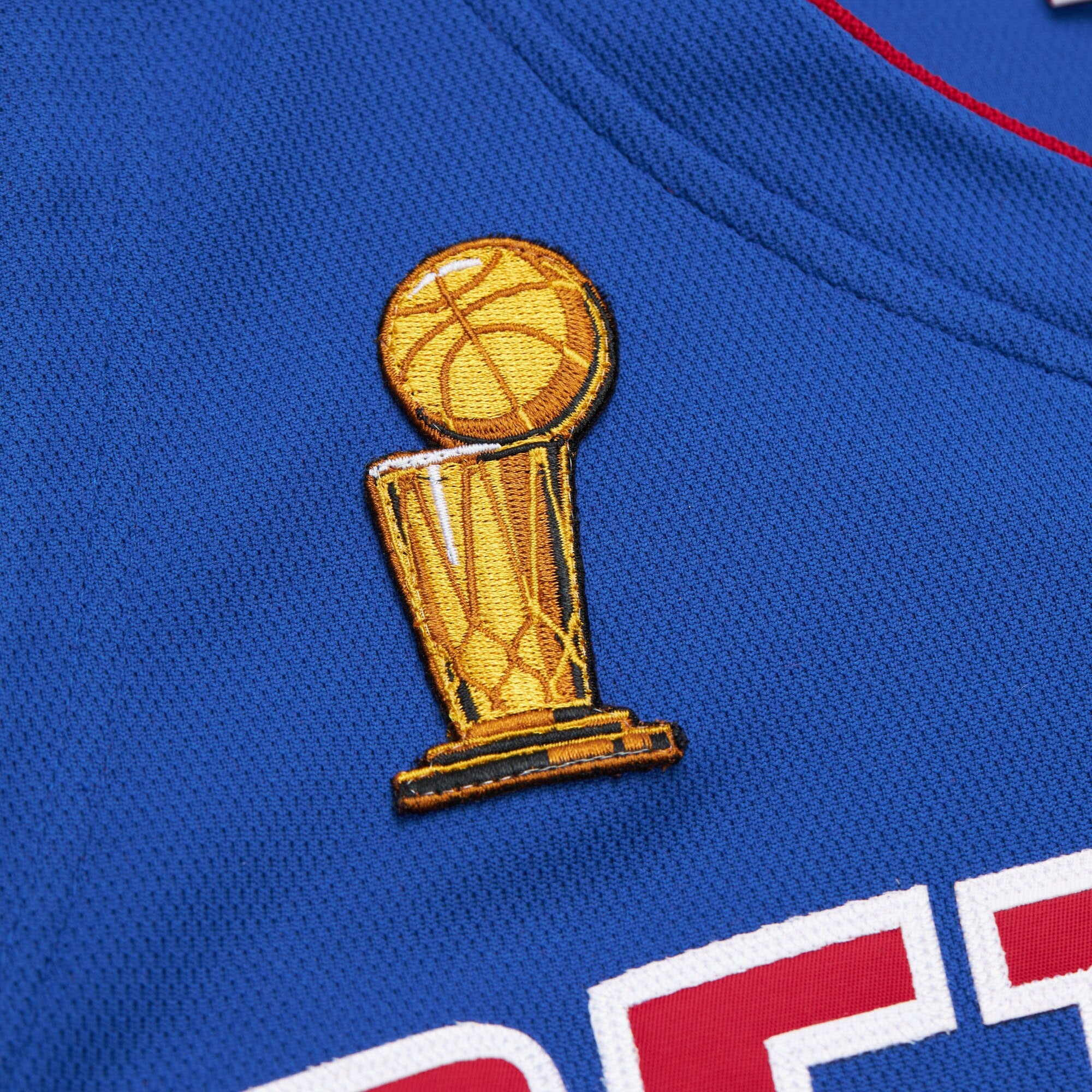 Mens Mitchell & Ness NBA DARK FINALS JERSEY PISTONS 2003 BEN WALLACE