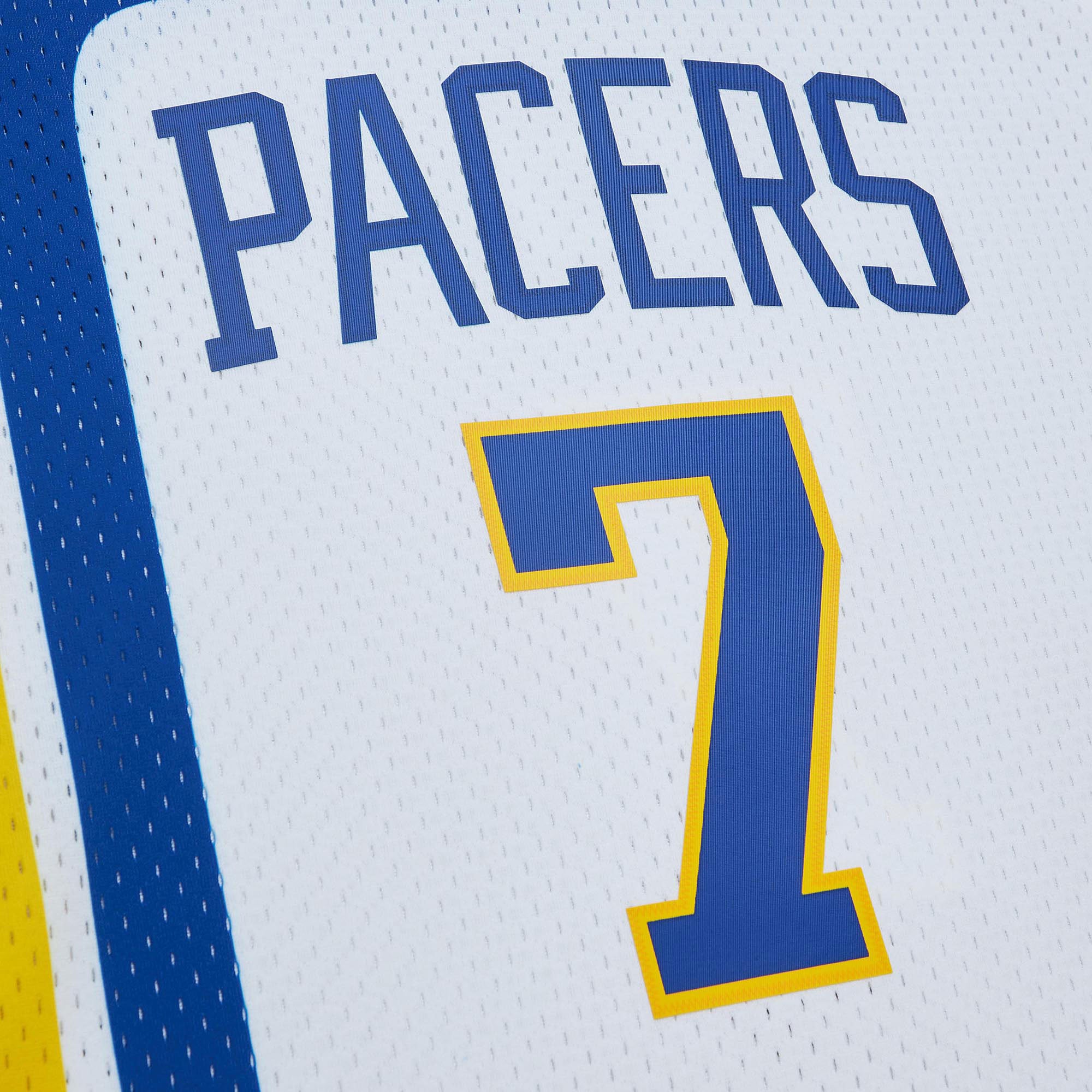 Mens Mitchell & Ness NBA WHITE HWC JERSEY PACERS 2003 JERMAINE O'NEAL