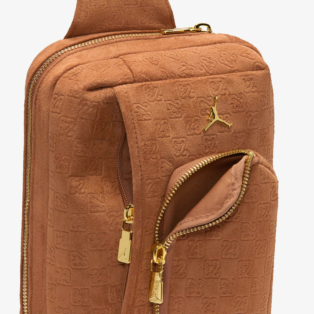[IQ3211-200] ADULT AIR JORDAN SUEDE MONOGRAM SLING 3L 5