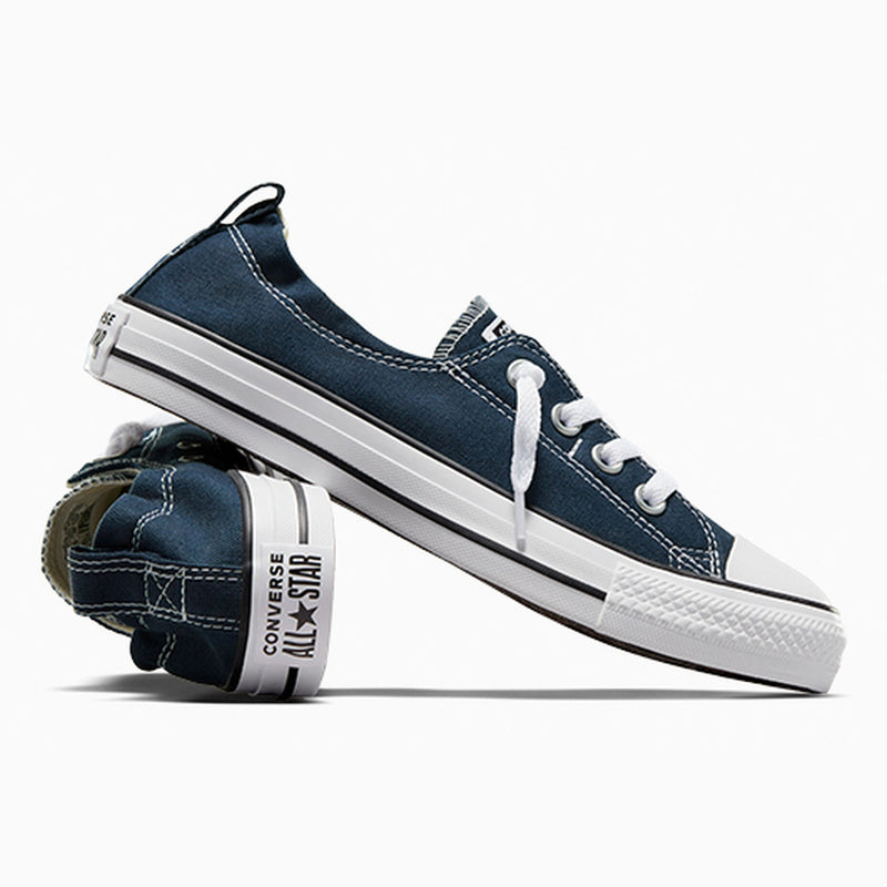 [537080F] WOMENS CONVERSE CHUCK TAYLOR ALL STAR SHORELINE LOW 'ATHLETIC NAVY' (W)
