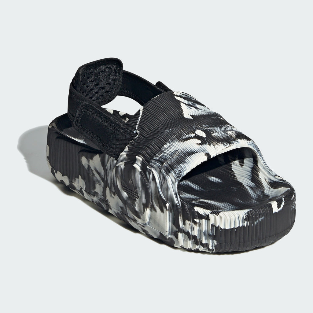 [IE5650] WOMENS ADIDAS ADILETTE 22 XLG 'CORE BLACK OFF WHITE' 4