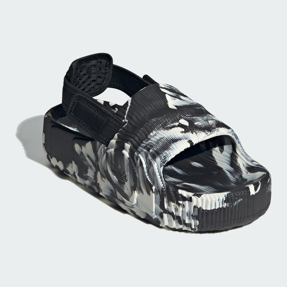 [IE5650] WOMENS ADIDAS ADILETTE 22 XLG 'CORE BLACK OFF WHITE' 4