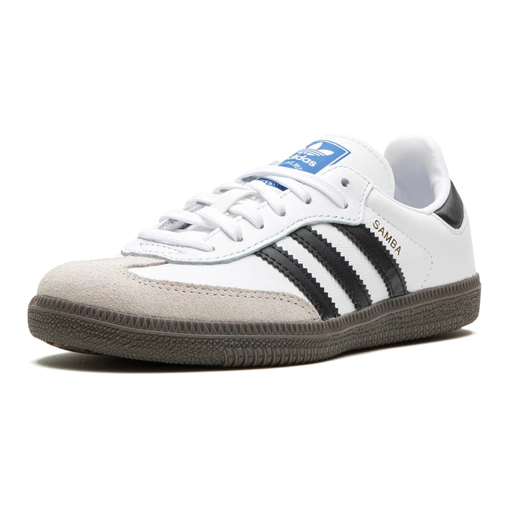 [IE3677] YOUTH ADIDAS SAMBA OG K 'WHITE BLACK GUM' 4
