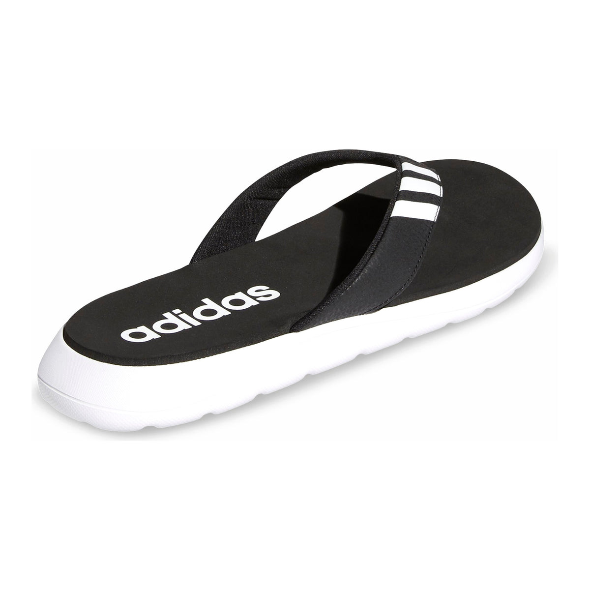 [EG2069] MENS ADIDAS COMFORT FLIP-FLOPS 'CORE BLACK' 4